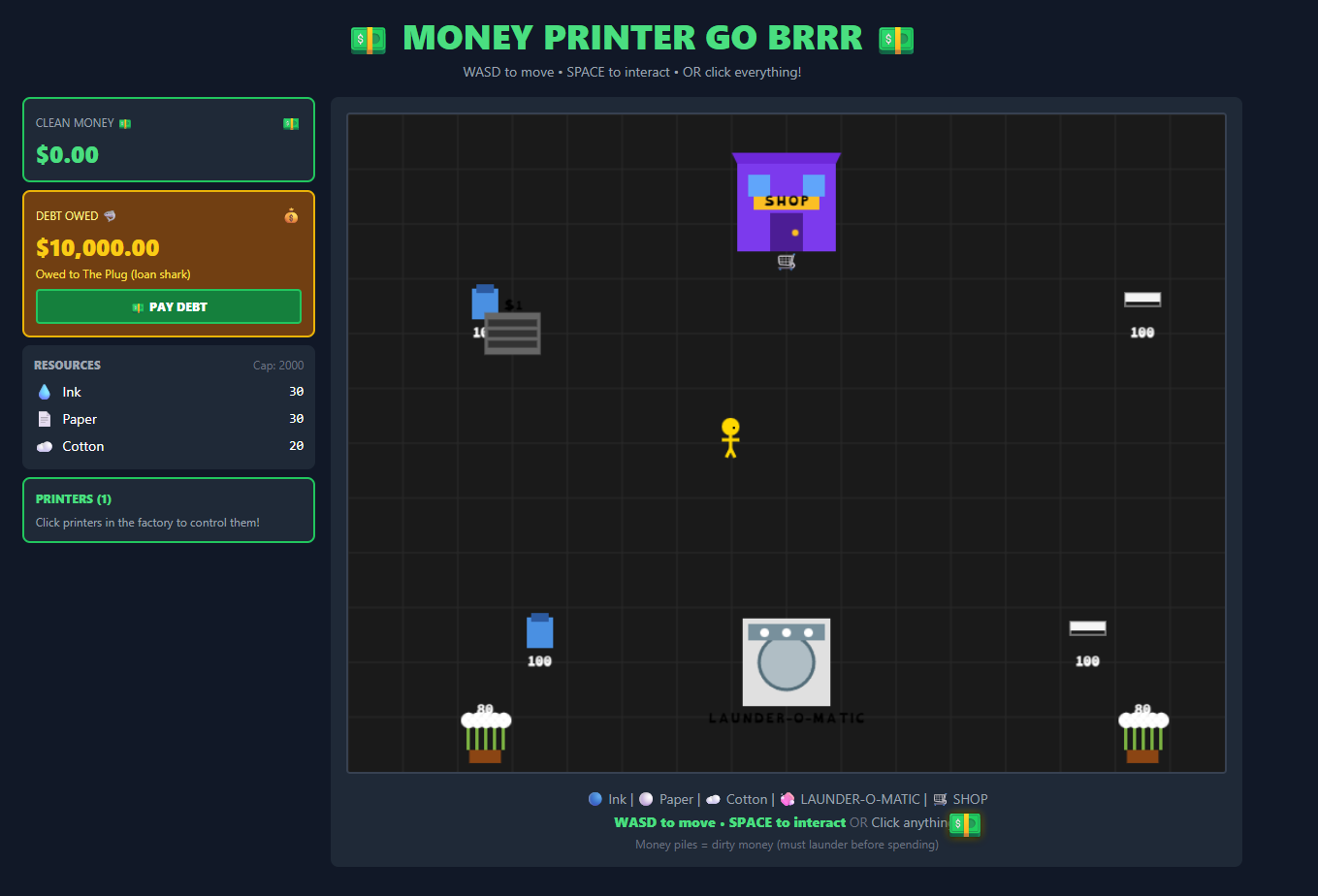 Vibrant pastel game art preview